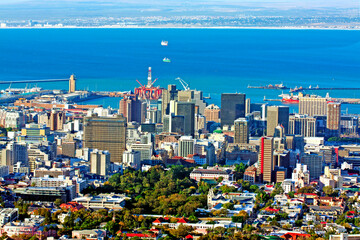 Fototapeta na wymiar View over Cape Town