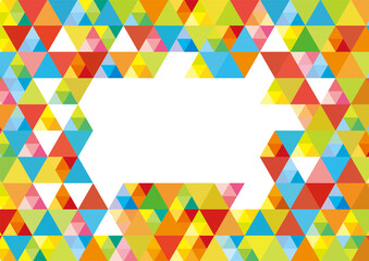 SDGs　カラフルなイメージ背景デザイン