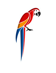 illustration of a parrot © Muhammad