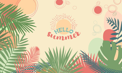 Hello Summer banner