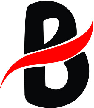 letter b logo vector design