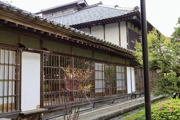 Fotobehang 日本の古い家のクローズアップ © masamasa3
