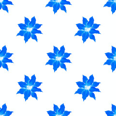 Seamless pattern with flowers