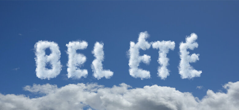 nuages bel &eacute;t&eacute;