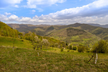 Fototapeta na wymiar countryside in bosnia and herzegovina, gorazde