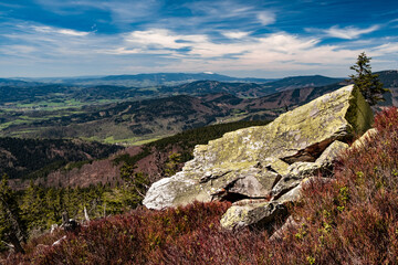 Jeseniky mountains in Czech republic