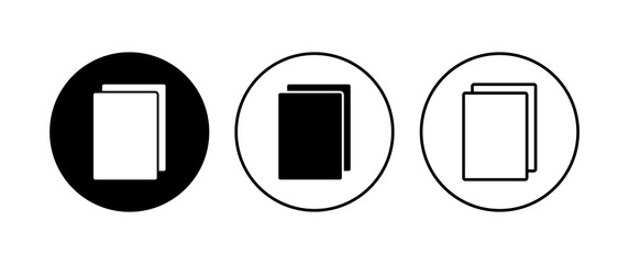 Document icon set. Paper icon. File Icon