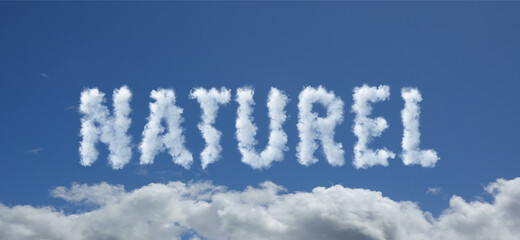 Fototapeta premium nuages naturel