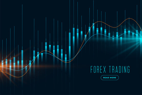 forex trading stock market background