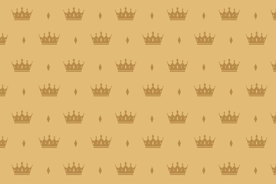 luxury crown pattern premium background