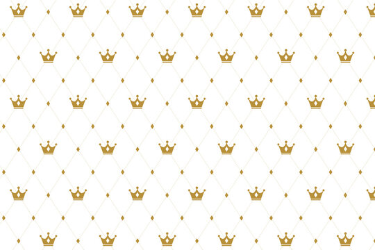 premium crown pattern texture background design