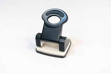 Black hole punch isolated on white background