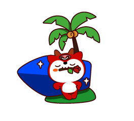 Beach, surfboard, lovely, interesting, waves, spray, fun, interesting, plane, can, satisfied, complete, good, fast, dynamic, ocean, sea, island, coast,