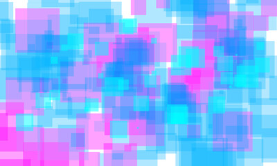 Abstract art of shapes and colors - vector