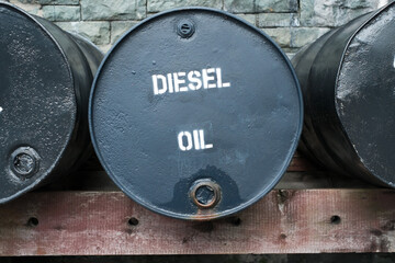 Diesel Oil Drums