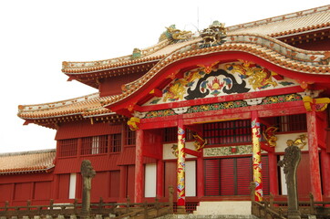 Naklejka premium 復興を目指す宮殿