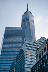 Naklejka premium office building new york