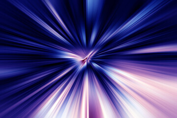 Fototapeta premium Abstract radial zoom blur surface of lilac and pink tones. Abstract bright lilac background with radial, radiating, converging lines. 