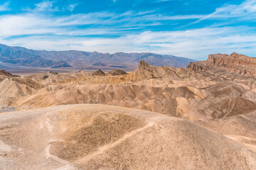 Mountains and hills in Zabritski Point, Death Valley