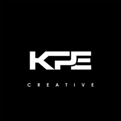 KPE Letter Initial Logo Design Template Vector Illustration