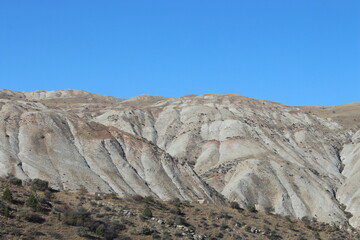 formations in mountain region