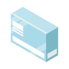 medicine box isometric