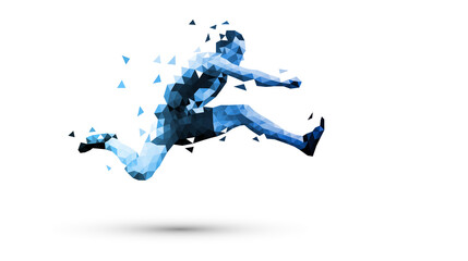 corsa, correre, competizione, sport, poligonale	
