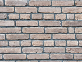Beautiful embossed, two-tone brick background.