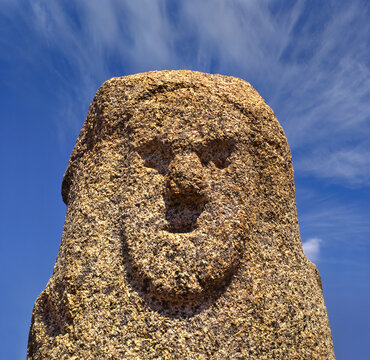 Statue-menhir, Filitosa, Corsica, France