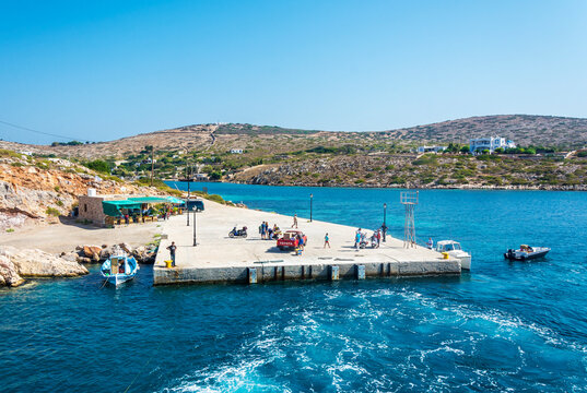 Arki Island view in Greece