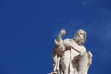 christian catholic vatican stone statue