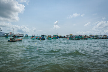 Floating city in Vietnam