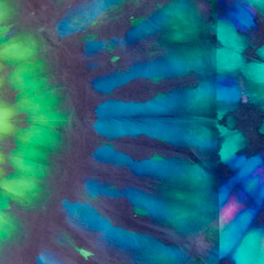 White Tie Dye Fabric. Paint Swatch Pattern. Agate