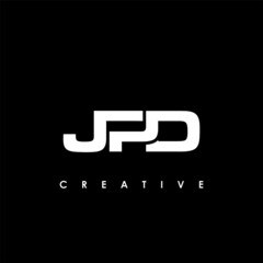 JPD Letter Initial Logo Design Template Vector Illustration