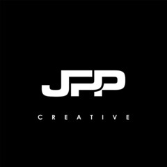 JPP Letter Initial Logo Design Template Vector Illustration