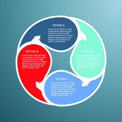 Set of different charts and templates for infographic 