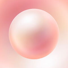 Aesthetic Sphere Liquid Colorful Round Shape Gradient for Creative Futuristic Abstract Design with Minimal Bright Neon Graphic Style. Vibrant Concept Digital Art.