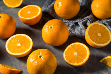 Raw Organic Fresh Oranges