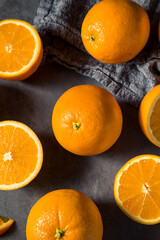 Raw Organic Fresh Oranges