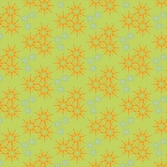 Distorted star design