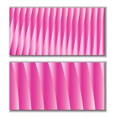 Metallic pink stripes, metallic gradient. Cover design. Creative background, wallpaper, magazine cover. EPS