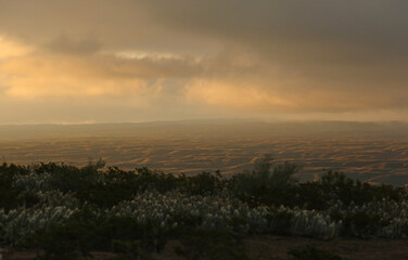 Sierra en amanecer