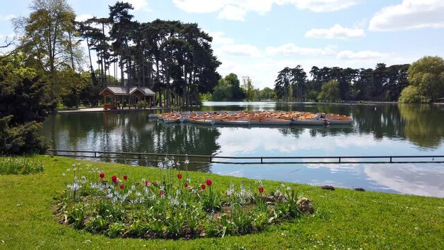 Bois de Boulogne &agrave; Paris