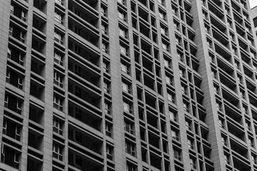 SHENZHEN, CHINA, 02 JANUARY 2020: Enormous Block of flats in Shenzhen