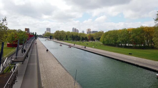 parc de la Villette &agrave; Paris