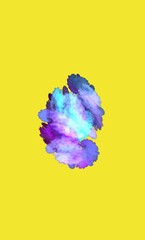 abstract watercolor background with watercolor splashes