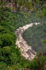 Landscape photographed in Chapada dos Veadeiros National Park, Goias. Cerrado Biome. Picture made in 2015.