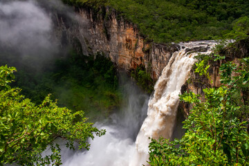 Landscape photographed in Chapada dos Veadeiros National Park, Goias. Cerrado Biome. Picture made in 2015.