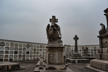 it's just a cemetery
