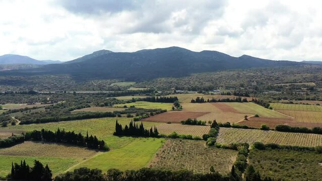 Massif des corbi&egrave;res dans le sud de la France